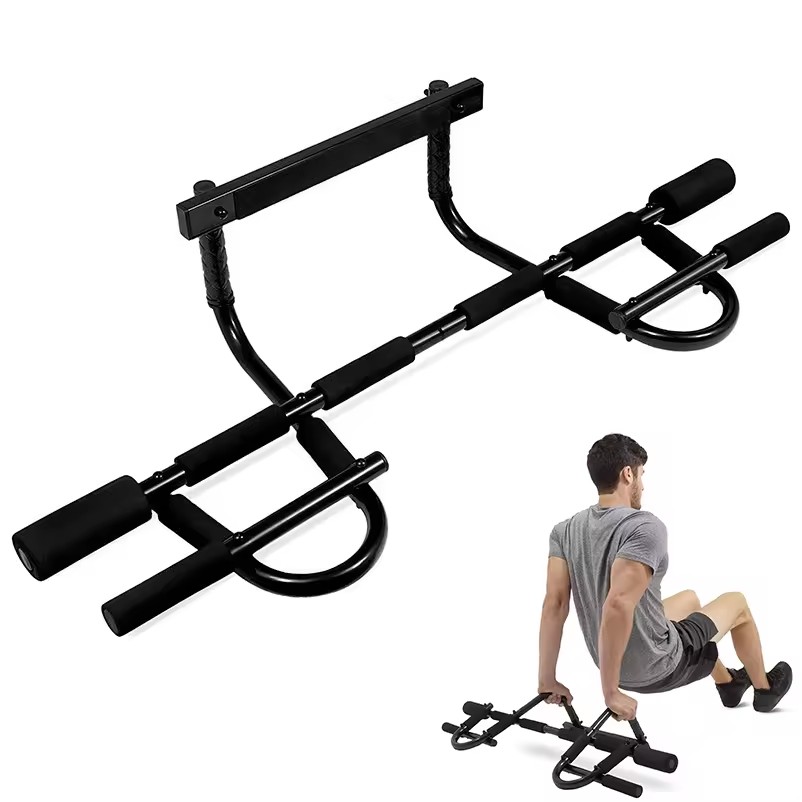 Pull Up Bar Grip - Home Fitness Equipment Multi-grip Foldable Door