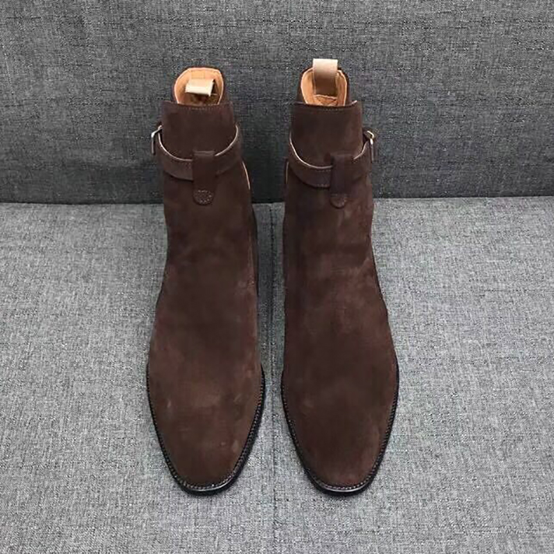 Black Brown Genuine Cow Suede  - огляд і ціна Crossfit Male