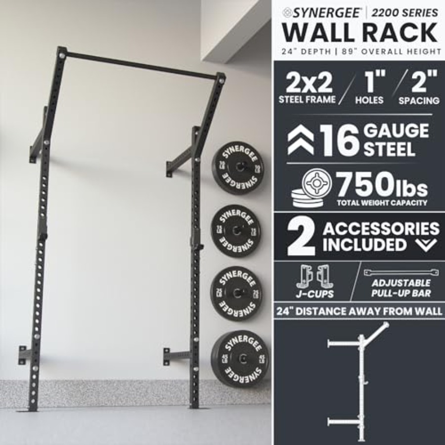Wall Mounted Squat Rack for ho - огляд і ціна Pull Up Bar Grip