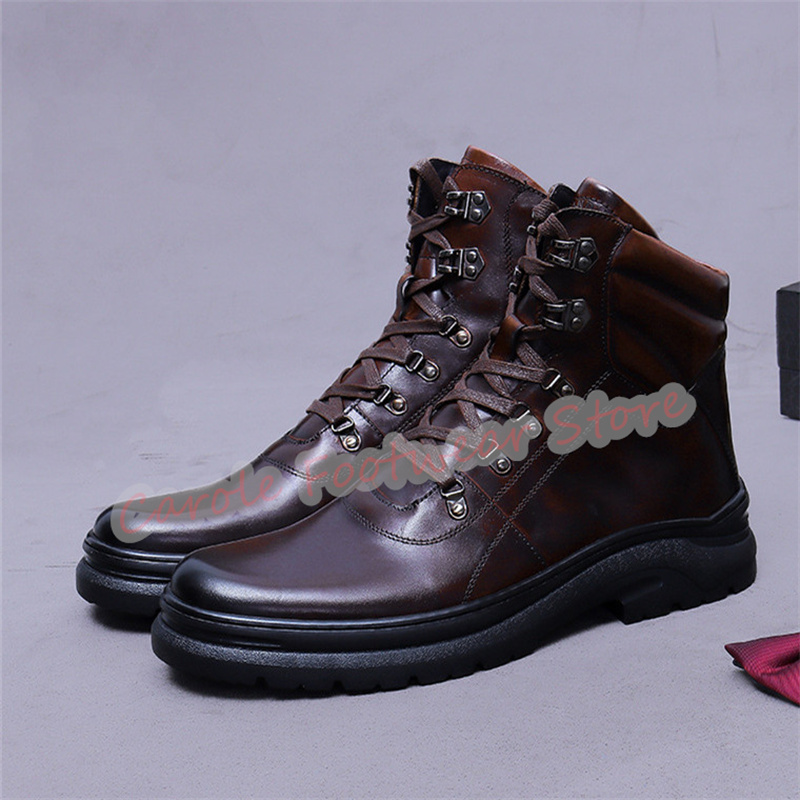 Male High Top Genuine Leather  - огляд і ціна Crossfit Male