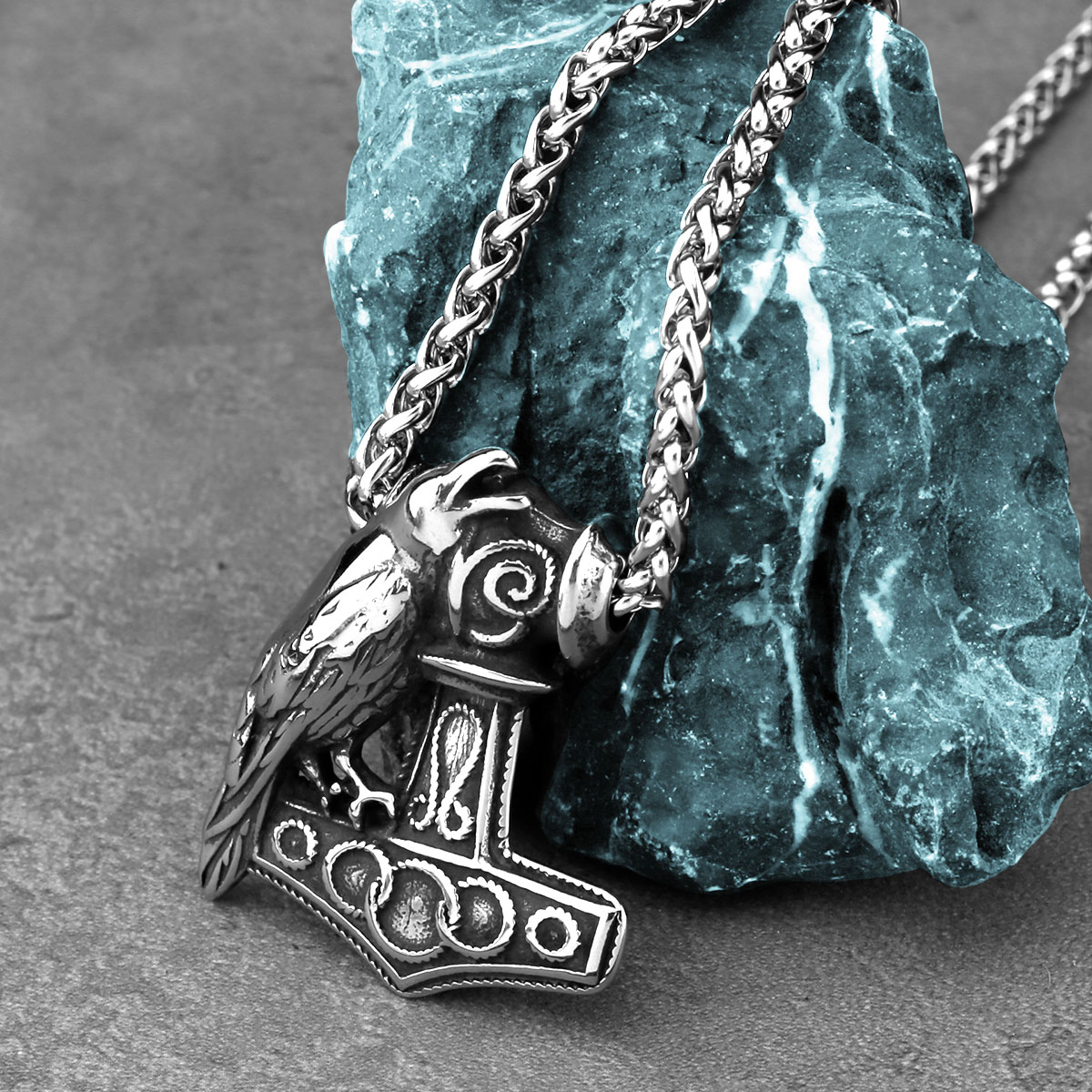 Nordic Odin Raven Thor Hammer  - огляд і ціна Battle Rope Anchor