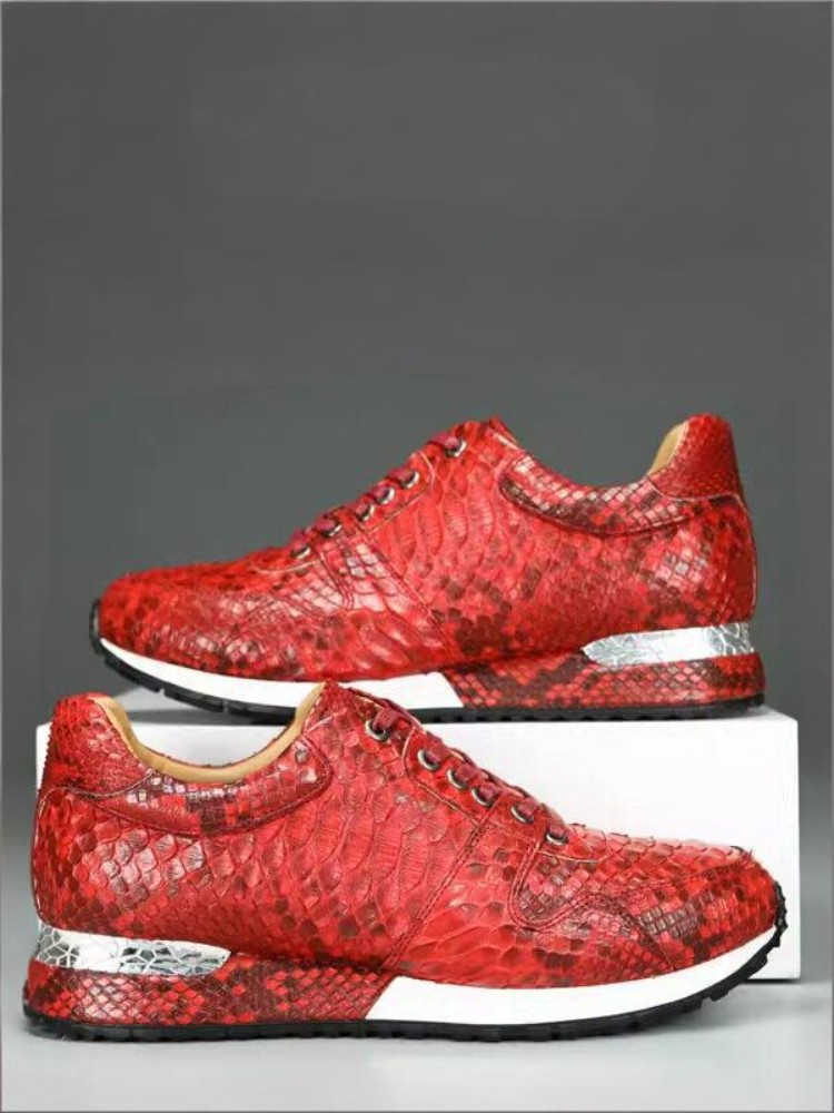 Concise Solid Color Snakeskin  - огляд і ціна Crossfit Male